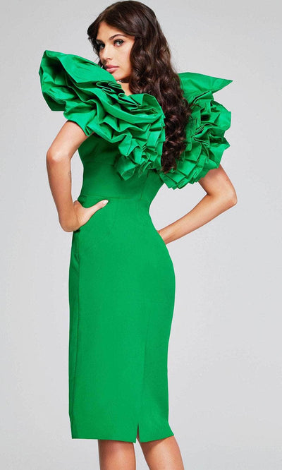 Jovani 40662 Cocktail Dress Featuring Ruffle Sleeves - Prom