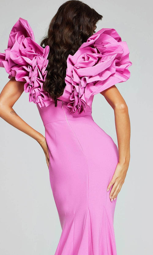 Jovani 40663 - Evening Gown with Ruffle Trim - Prom