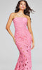 Jovani 40744 - Evening Gown in Floral Lace - Prom