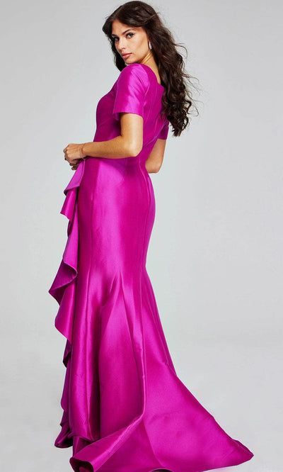 Jovani 41128 Mermaid Evening Gown in Taffeta - Prom