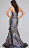 Jovani 42028 - Mermaid Evening Gown with Ruffled Accent - Prom