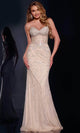 Jovani 42206 - Bejeweled Corset Prom Dress - Prom