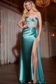 Jovani 42256 - Jeweled Corset Prom Dress - Prom
