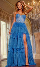 Jovani 42257 - Ruffled Lace Prom Dress - Prom