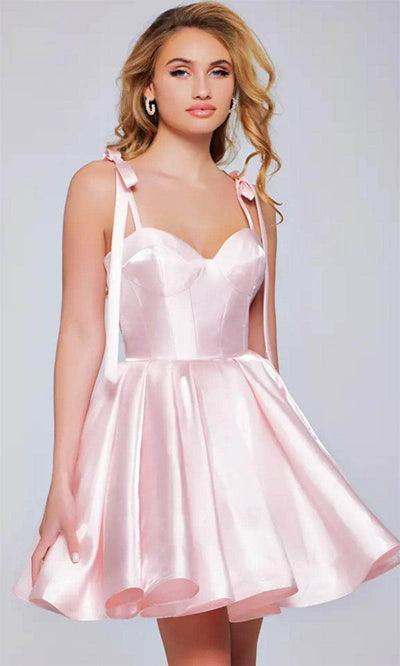 Jovani 42342 - Sweetheart Cocktail Dress with Tie Straps - Prom