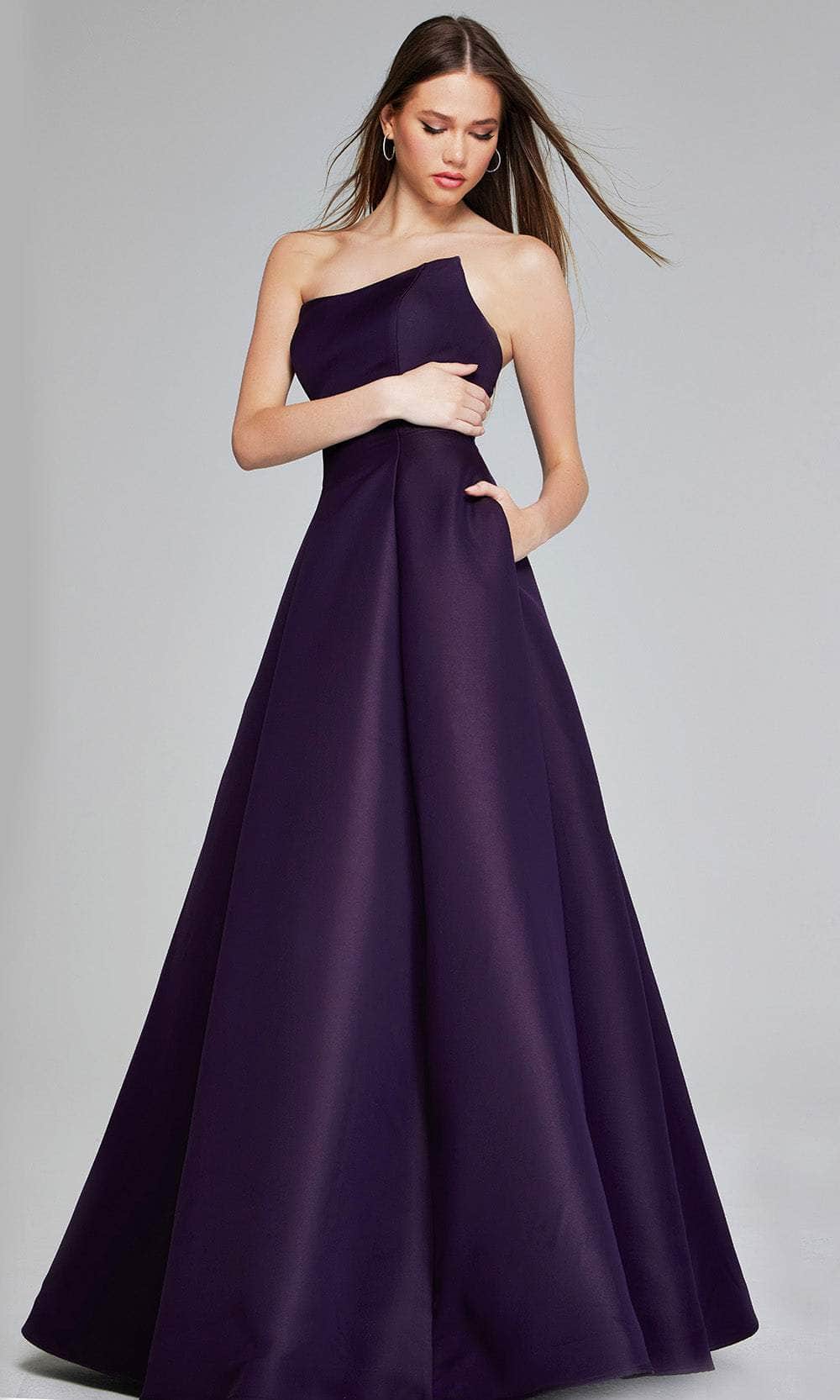 Jovani 42347 - Strapless Fitted Bodice Prom Gown - Prom