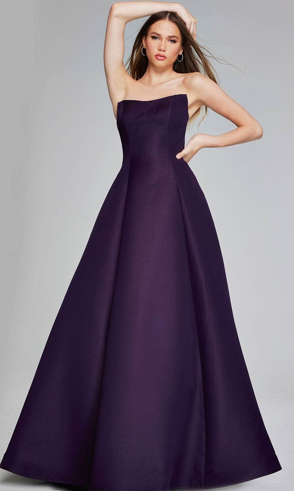 Jovani 42347 - Strapless Fitted Bodice Prom Gown - Prom