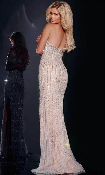 Jovani 42361 - Crystal Beaded Prom Dress - Prom
