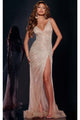 Jovani 42430 Nude/Silver