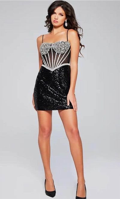 Jovani 42461 - Beaded Corset Sweetheart Party Dress - Prom