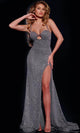 Jovani 43080 - Sequin Crisscross Strap Prom Dress - Prom