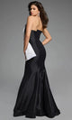 Jovani 44355 - Elegant Strapless Mermaid Gown with Bow