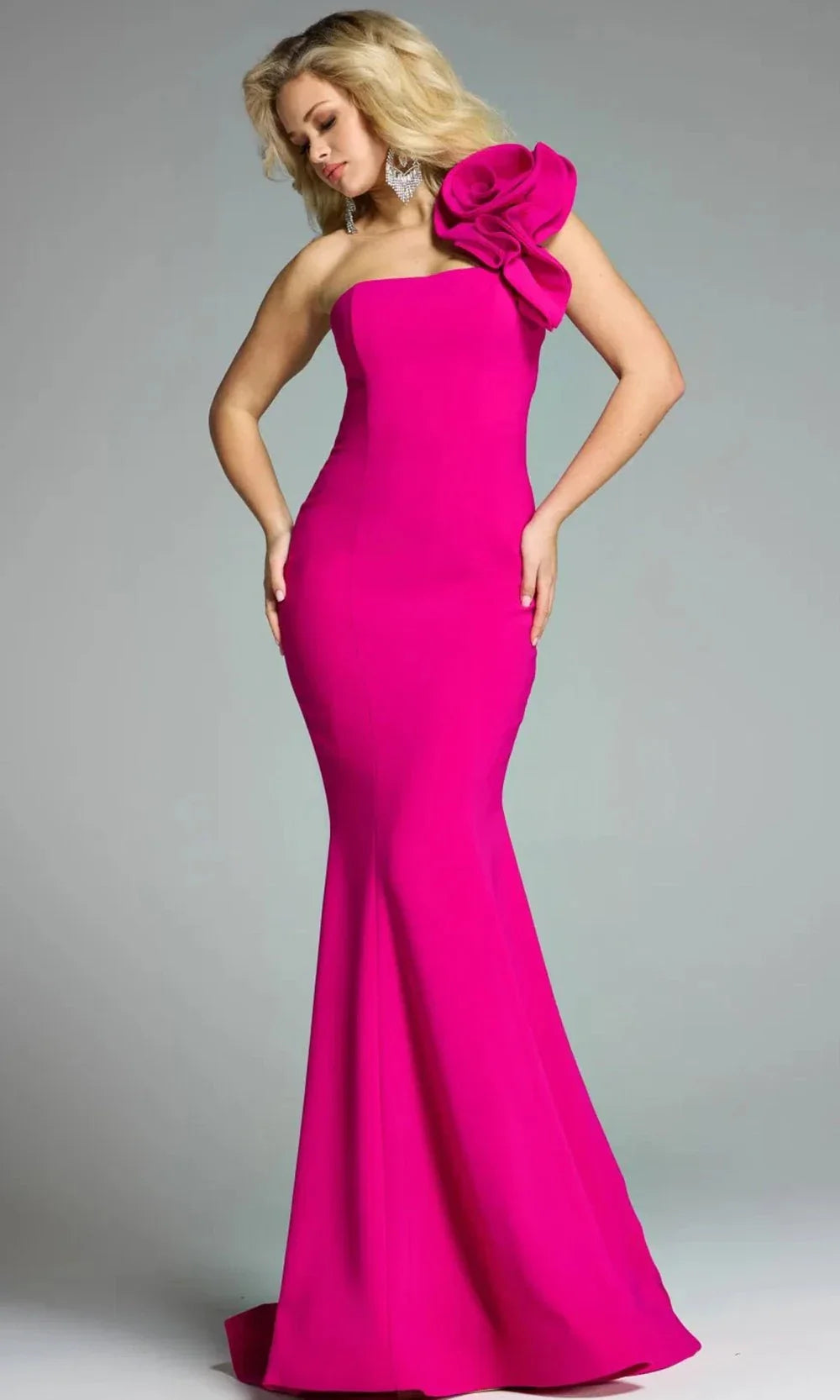 Jovani 44711 - Elegant Sleeveless Mermaid Gown