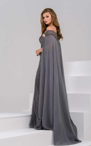 Jovani 45566 - Off-Shoulder Sheath Dress - Prom