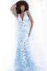 Jovani - 60283 Prom Gown with Floral Appliqué - Prom