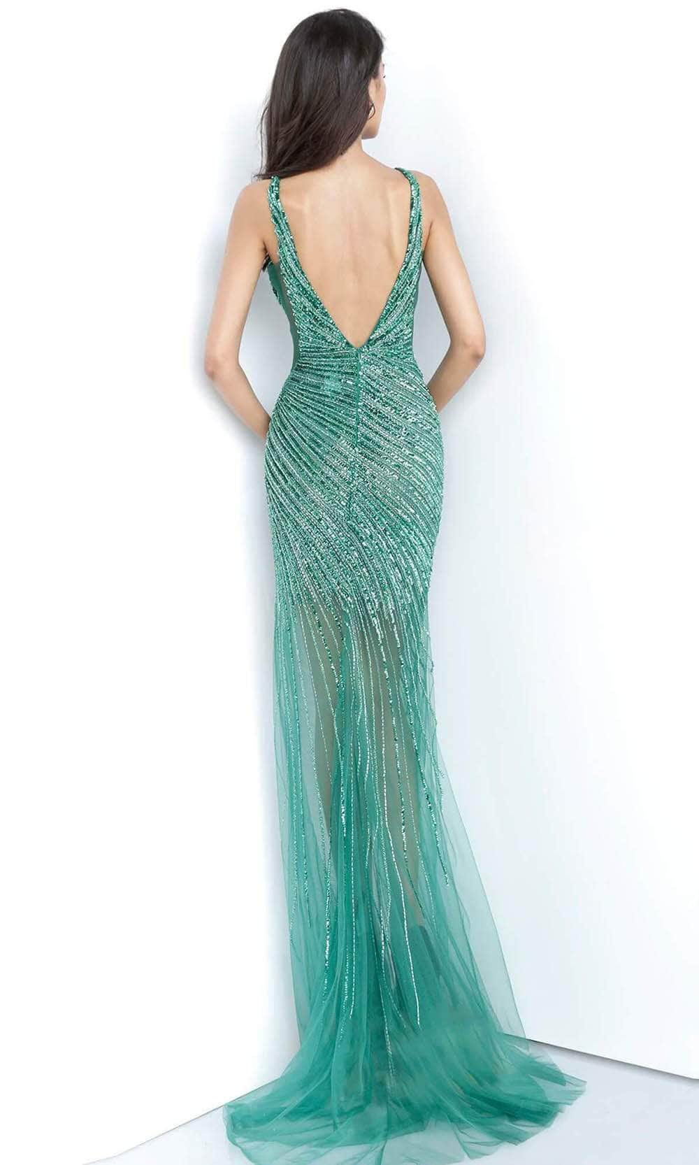 Jovani - 63405 Junior Prom Dress with High Slit - Prom