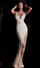 Jovani - 63405 Junior Prom Dress with High Slit - Prom