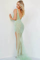 Jovani - 63405 Junior Prom Dress with High Slit - Prom