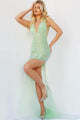 Jovani - 63405 Junior Prom Dress with High Slit - Prom