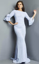 Jovani 09776 - Bateau Neck Evening Dress for Mother of the Bride - Prom