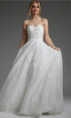 Jovani JB07165 - Textured Corset Bridal Gown - Prom