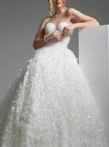 Jovani JB26295 - Paillette A-Line Bridal Gown