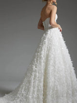Jovani JB26295 - Paillette A-Line Bridal Gown