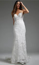 Jovani JB37538 - Floral Embroidered Bridal Gown - Prom