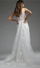 Jovani JB37601 - One Shoulder Lace Bridal Gown - Prom