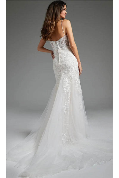 Jovani JB38490 - Sweetheart Trumpet Bridal Gown - Prom