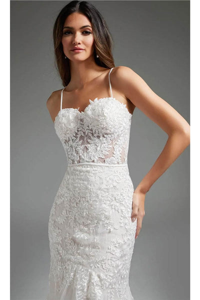 Jovani JB38490 - Sweetheart Trumpet Bridal Gown - Prom