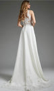 Jovani JB42294 - Beaded Lace Illusion Back Bridal Gown - Prom