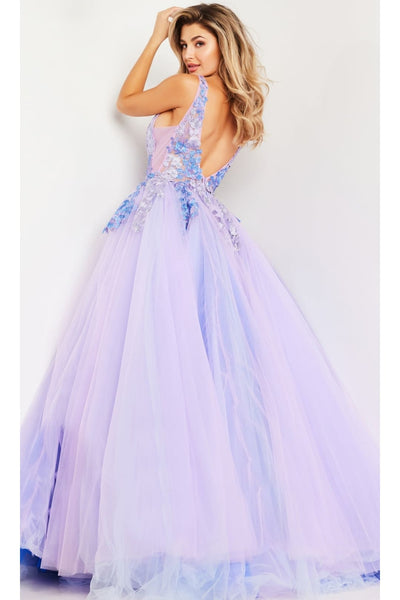 Jovani Lilac Purple Long Prom Ball Gown 24602 - Apparel & Accessories > Clothing > Dresses