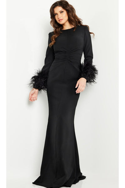 Jovani Long Sleeve Long Black Formal Dress 25898 - Apparel & Accessories > Clothing > Dresses