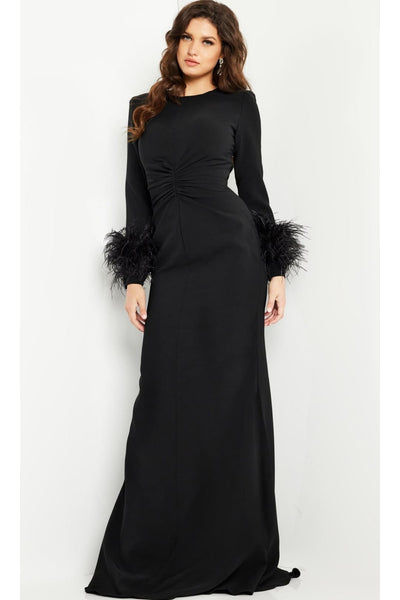 Jovani Long Sleeve Long Black Formal Dress 25898 - Apparel & Accessories > Clothing > Dresses