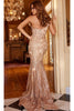 Jovani One-Shoulder Glitter Long Prom Dress 02445 - Prom