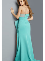 Jovani One-Shoulder Long Prom Dress 09045