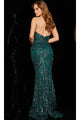Jovani Strapless Sequin Long Prom Dress 05054 - Apparel & Accessories > Clothing > Dresses