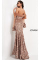 Jovani Strapless Sequin Long Prom Dress 05054 - Apparel & Accessories > Clothing > Dresses