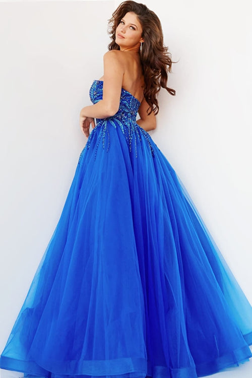 Jovani Strapless Sweetheart Long Prom Gown 07946 - Apparel & Accessories > Clothing > Dresses