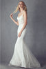 Juliet 250 Embellished Lace Strappy Back Corset Bone Wedding Gown