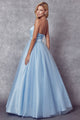 Pageant Formal Gown - ICE BLUE / XS