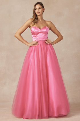 Sweet 16 Birthday Party Dress in HotPink by 265 Ball Gown