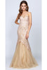 Special Occasion Mermaid Dress - GOLD / XS