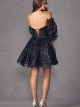 Dama Dresses for Quinceanera in Black Style 895 Quince Outfit