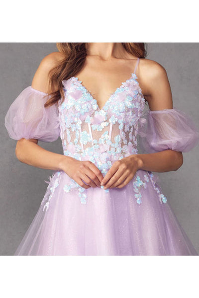 Juliet 901 Sequin Butterfly Embroidered