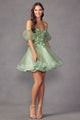 Juliet 901 Sequin Butterfly Embroidered