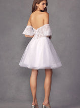 Dama Dresses for Quinceanera in White Style 909 Quince Outfit