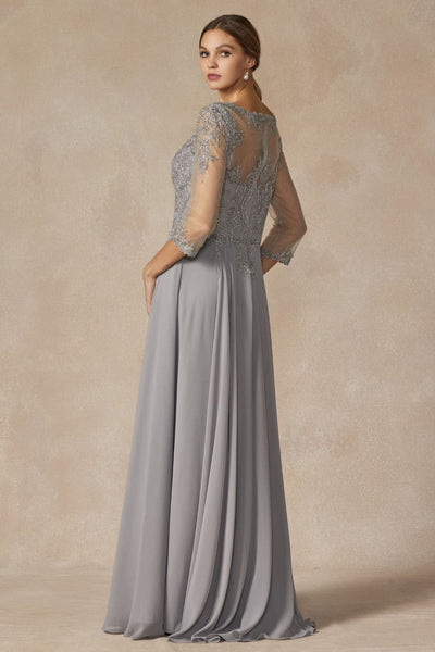 Juliet M12 3/4 Sleeves A-line Chiffon Mother Of The Bride Gown