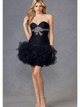 Kentucky Derby Dress Race Outfit  in Classic Black By Juliet JT705